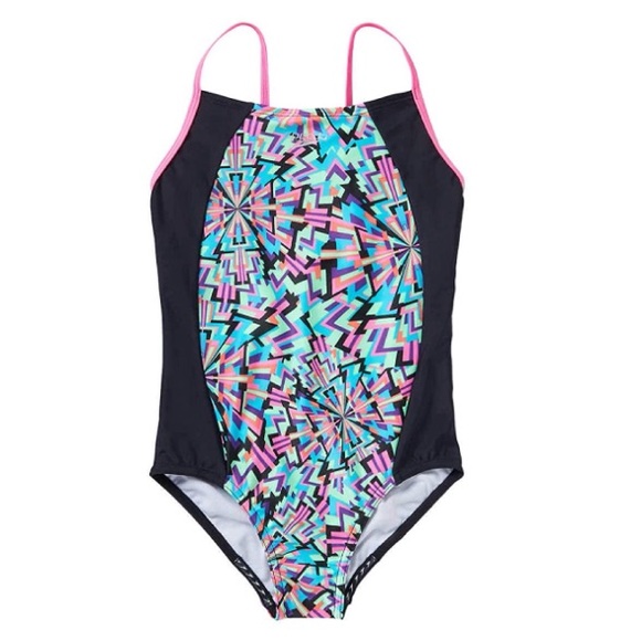 Speedo Girls One-Piece Swimsuit - Picture 1 of 8